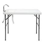 Outdoor Rectangular Fishing Table
