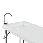 Outdoor Rectangular Fishing Table