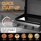 Black Tabletop Gas Grill