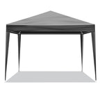 10x10ft Black Outdoor Pergola Tent
